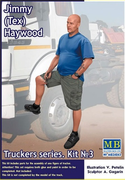 MBL24043 - Master Box - 1/24 Jimmy 'Tex' Haywood (Truckers series #3)