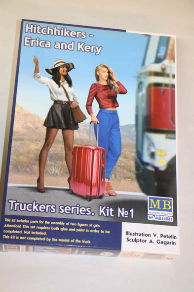 MBL24041 - Master Box - 1/24 Hitchhikers - Erica and Kery (Trucker series #1)