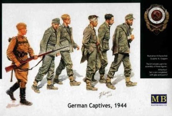 MBL3517 - Master Box - 1/35 German Captives w/Soviet Guard - 1944