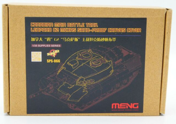 MENSPS066 - Meng - 1/35 Leopard C2 MEXAS sand-proof canvas