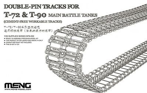 MENSPS030 - Meng 1/35 Tracks: T-72/90 Double Pin