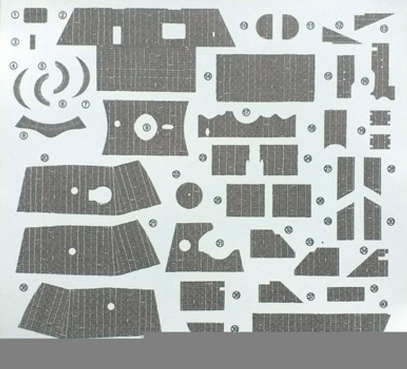 MENSPS058 - Meng 1/35 Sd.Kfz.171 Panther Ausf.D Zimmerit Decal