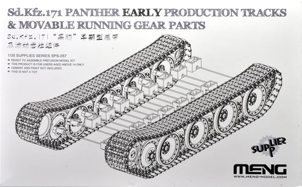 MENSPS057 - Meng - 1/35 Panther Early Running Gear w Tracks