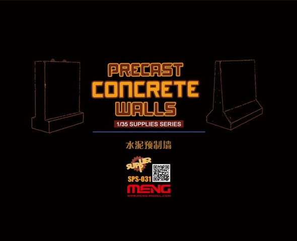 MENSPS031 - Meng - 1/35 Precast Concrete Walls