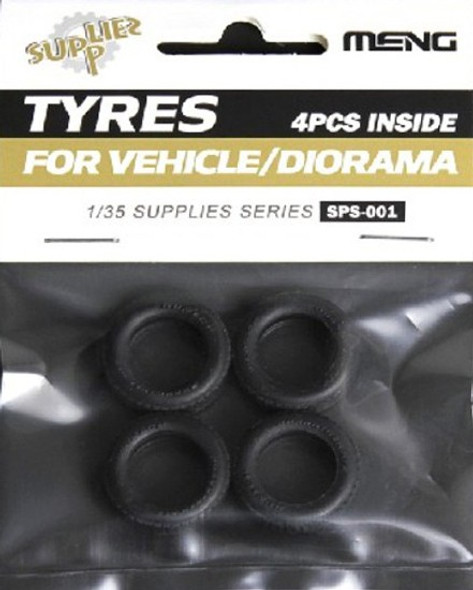 MENSPS001 - Meng - 1/35 Tires for diorama (4)