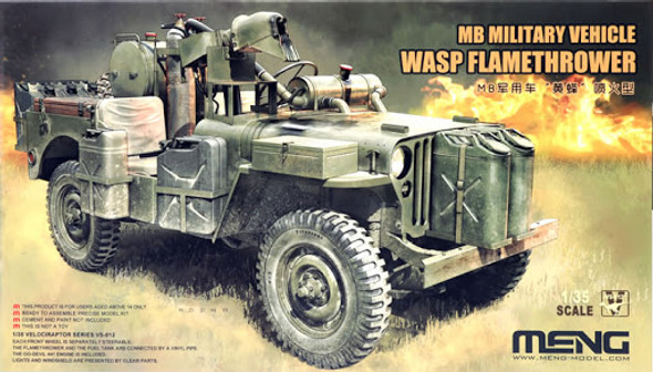 MENVS012 - Meng - 1/35 WASP Flamethrower jeep