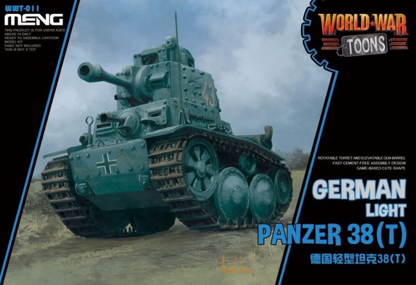 MENWWT011 - Meng - Toon Tanks: Panzer 38(T)