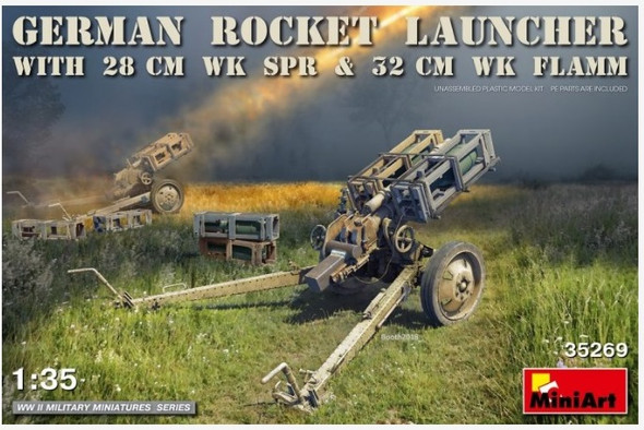 MIA35269 - MiniArt - 1/35 German Rocket Launcher 28cm/32cm