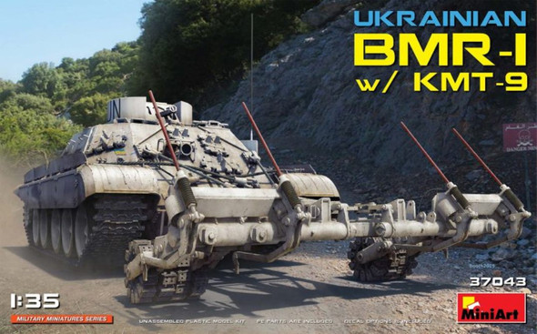 MIA37043 - MiniArt - 1/35 BMR-1 with KMT-9 (Ukrainian)