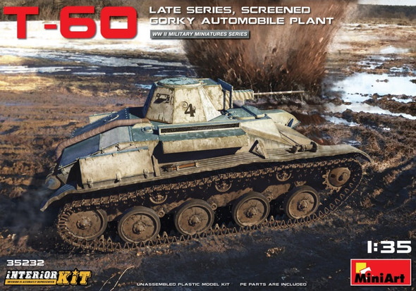 MIA35232 - MiniArt - 1/35 T-60 Late Series Gorky Plant