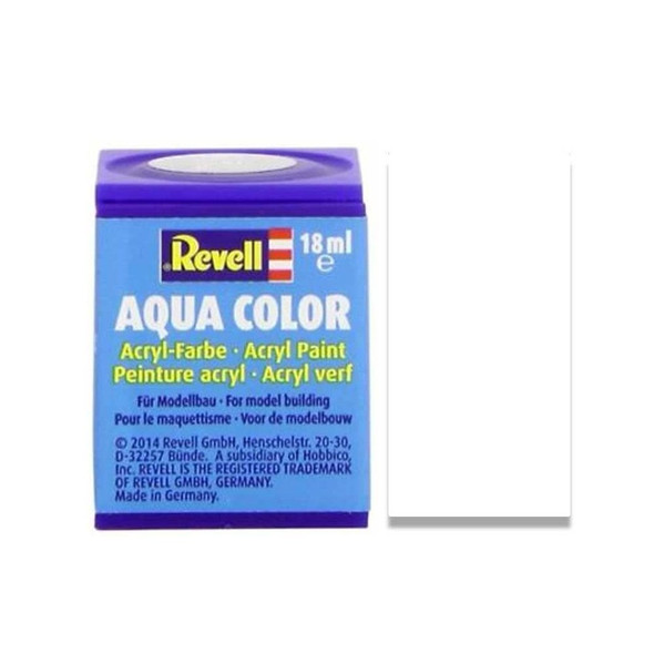 RAG36105 - Revell 18ml Acrylic Paint - Aqua Color: White Matt