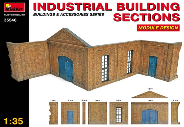 MIA35546 - MiniArt - 1/35 Industrial Building Sections