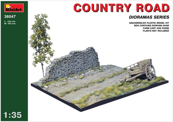 MIA36047 - MiniArt - 1/35 Country Road diorama base