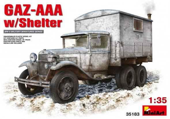 MIA35183 - MiniArt - 1/35 GAZ-AA w/Shelter