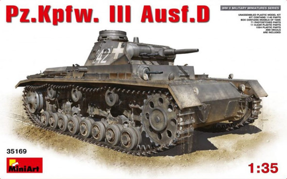 MIA35169 - MiniArt - 1/35 Pz.Kpfw.III Ausf.D