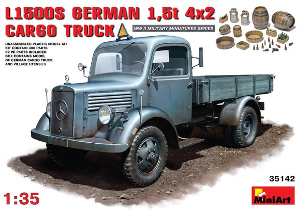 MIA35142 - MiniArt - 1/35 L1500S 1.5t Truck