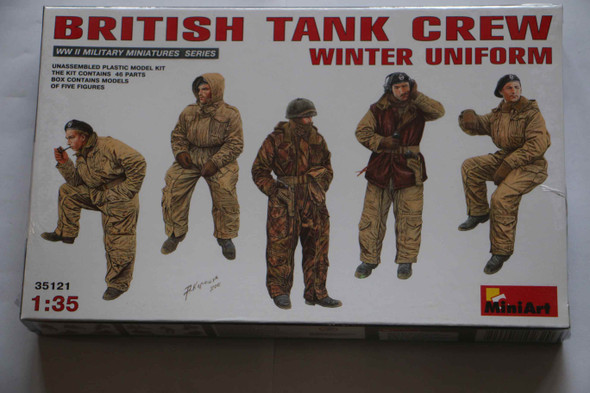 MIA35121 - MiniArt - 1/35 Brit Tank Crew Winter Uniform