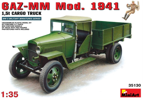 MIA35130 - MiniArt - 1/35 Gaz-MM Mod.1941 Cargo truck