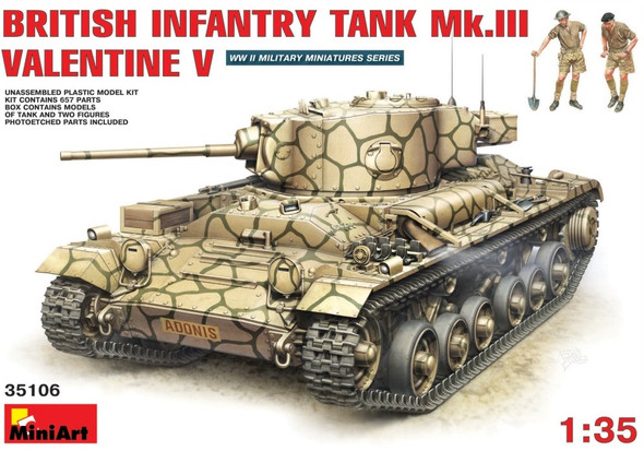 MIA35106 - MiniArt - 1/35 British Valentine V