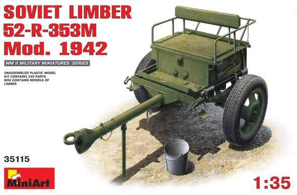 MIA35115 - MiniArt - 1/35 Soviet Limber 52-R-353M