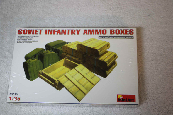 MIA35090 - MiniArt - 1/35 Soviet Infantry Ammo Boxes