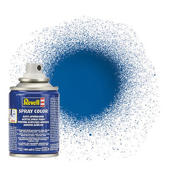 RAG34152 - Revell 18ml Acrylic Paint - Spray Color: Blue Gloss