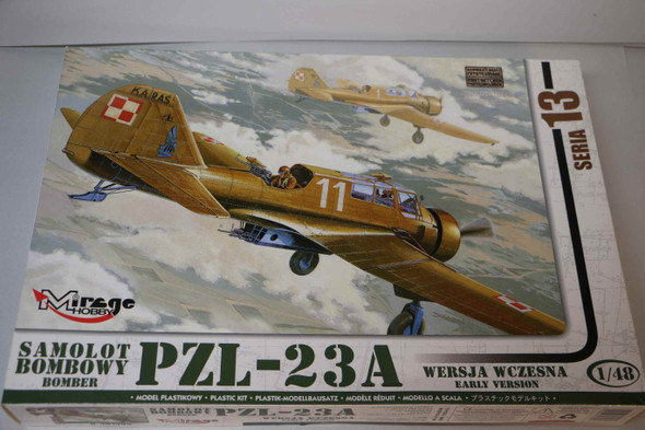 MIR481303 - Mirage Hobby - 1/48 PZL-23A Early Version