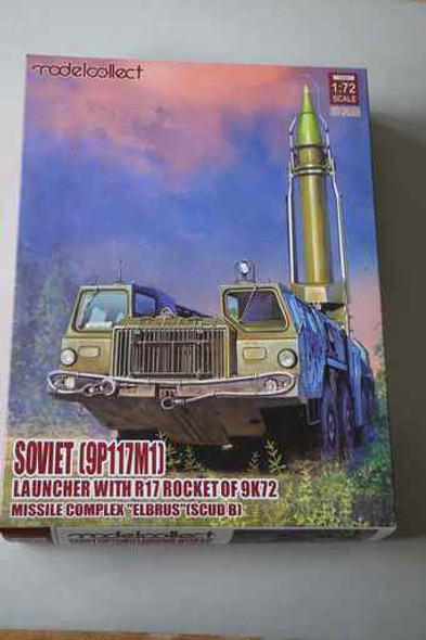 MCLUA72138 - Model Collect - 1/72 Soviet C9P117MD Launcher with R17 rocket of 9K72 Missle Complex ELBRUS SCUD B