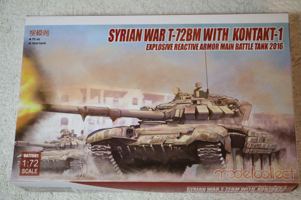 MCLUA72082 - Model Collect - 1/72 T-72BM w Kontakt-1 ERA (2016 Syria)