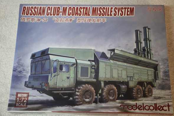 MCLUA72091 - Model Collect - 1/72 Club-M Coastal missile system