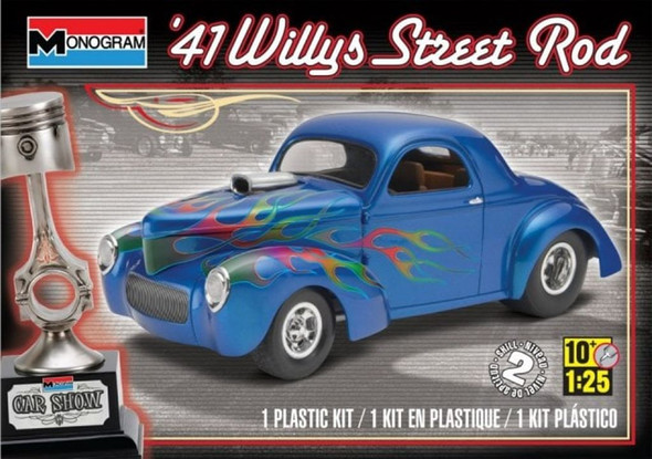 MON4909 - Monogram - 1/25 1941 Willys Street Rod