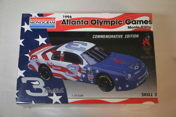 MON85-2483 - Monogram - 1/24 Dale Earnhardt's #3 1996 Alanta Olympic Games