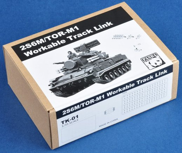 PANTK01 - Panda Hobby - 1/35 2S6M/TOR-M1 Tunguska" Workable Track Links"