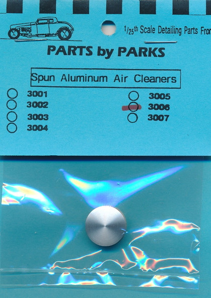 PAR3006 - Parts by Parks - 1/25 Air Cleaner: 5/8x7/32in