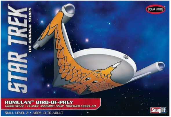 POL934 - Polar Lights - 1/1000 Romulan Bird of Prey