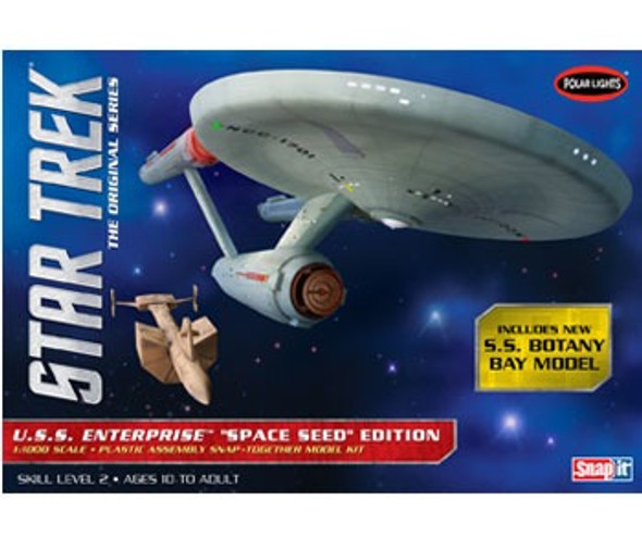 Polar Lights 1/1000 USS Enterprise NCC-1701 Space Seed Edition