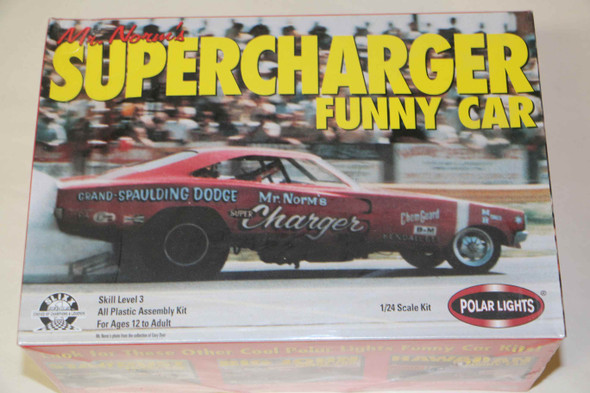 POL6501 - Polar Lights 1/24 Mr. Norm's Supercharger Funny Car