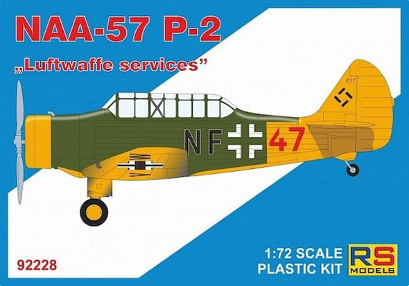 RSM92228 - RS Models - 1/72 NA-57 P-2 Luftwaffe""