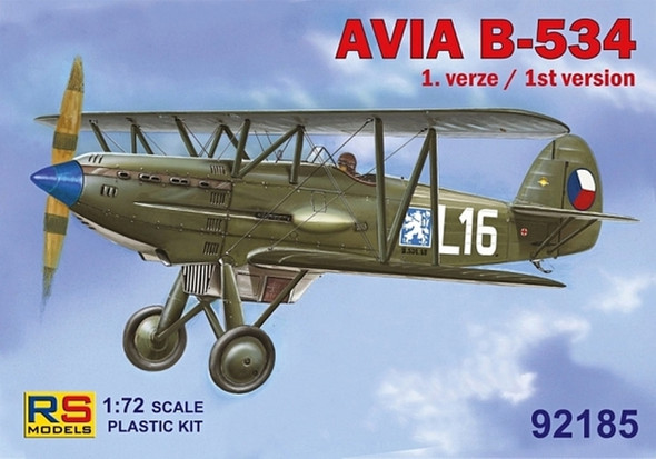 RSM92185 - RS Models - 1/72 Avia B-534 1st version