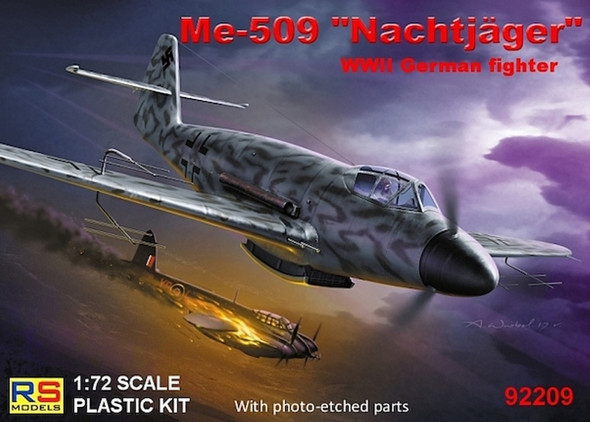 RSM92209 - RS Models - 1/72 Me-509 Nachtjager heavy fighter
