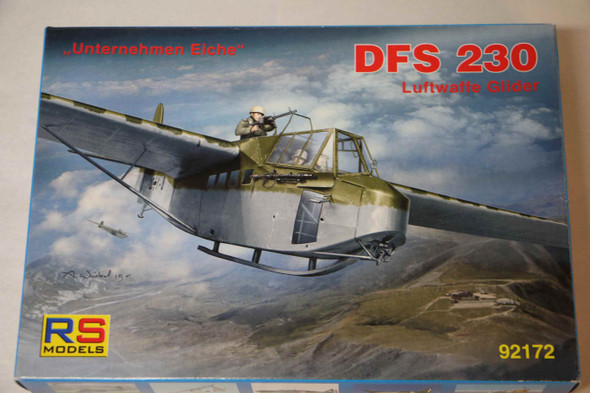 RSM92172 - RS Models - 1/72 DFS 230 Luftwaffe Glider (Unternehmen Eiche")"