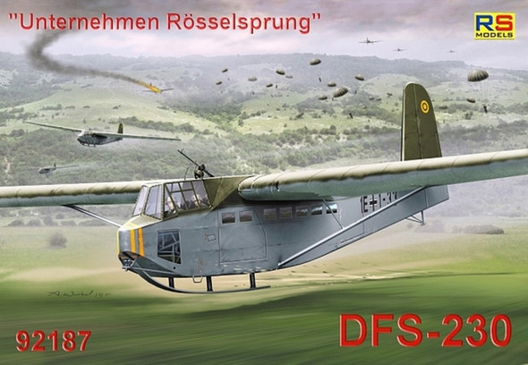 RSM92187 - RS Models - 1/72 DFS 230 Glider (Luftwaffe)