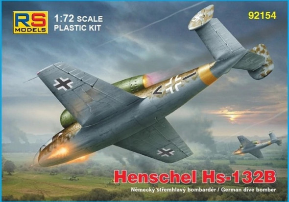 RSM92154 - RS Models - 1/72 Henschel Hs-132B dive bomber