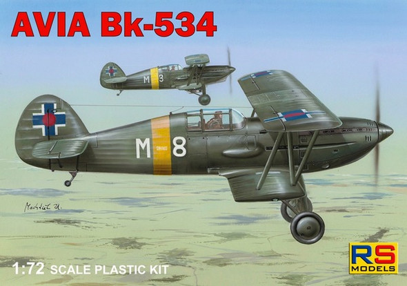 RSM92065 - RS Models - 1/72 Avia Bk-534