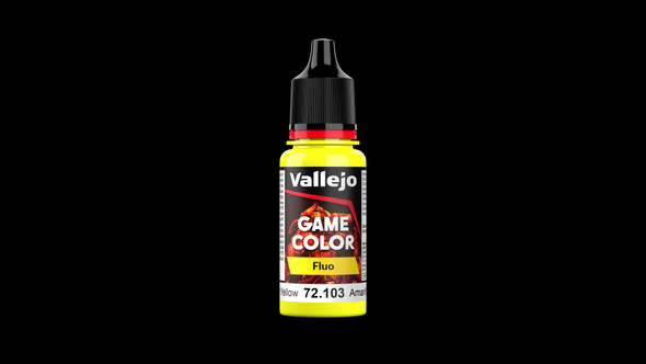 VLJ72103 - Vallejo Game Color Fluorescent Yellow - 18ml - Acrylic