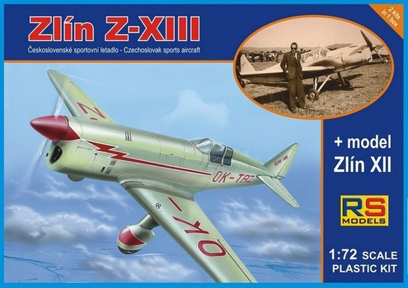 RSM92043 - RS Models - 1/72 Zlin Z-XIII