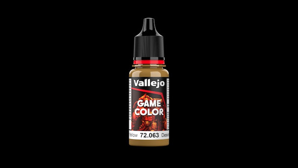 VLJ72063 - Vallejo Game Color Desert Yellow - 18ml - Acrylic