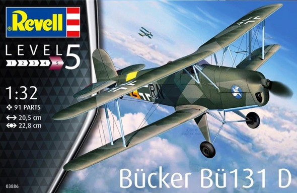 RAG03886 - Revell - 1/32 Bucker Bu 131D (ICM kit)