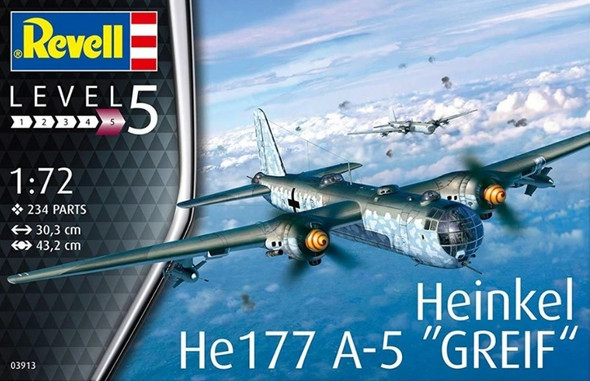 RAG04616 - Revell - 1/72 Heinkel He 177 A-5 'Greif & Fritz X