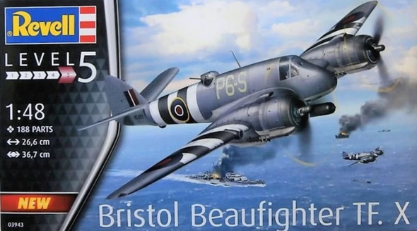 RAG03943 - Revell - 1/48 Beaufighter TF.X *new tool 2018* (Discontinued)